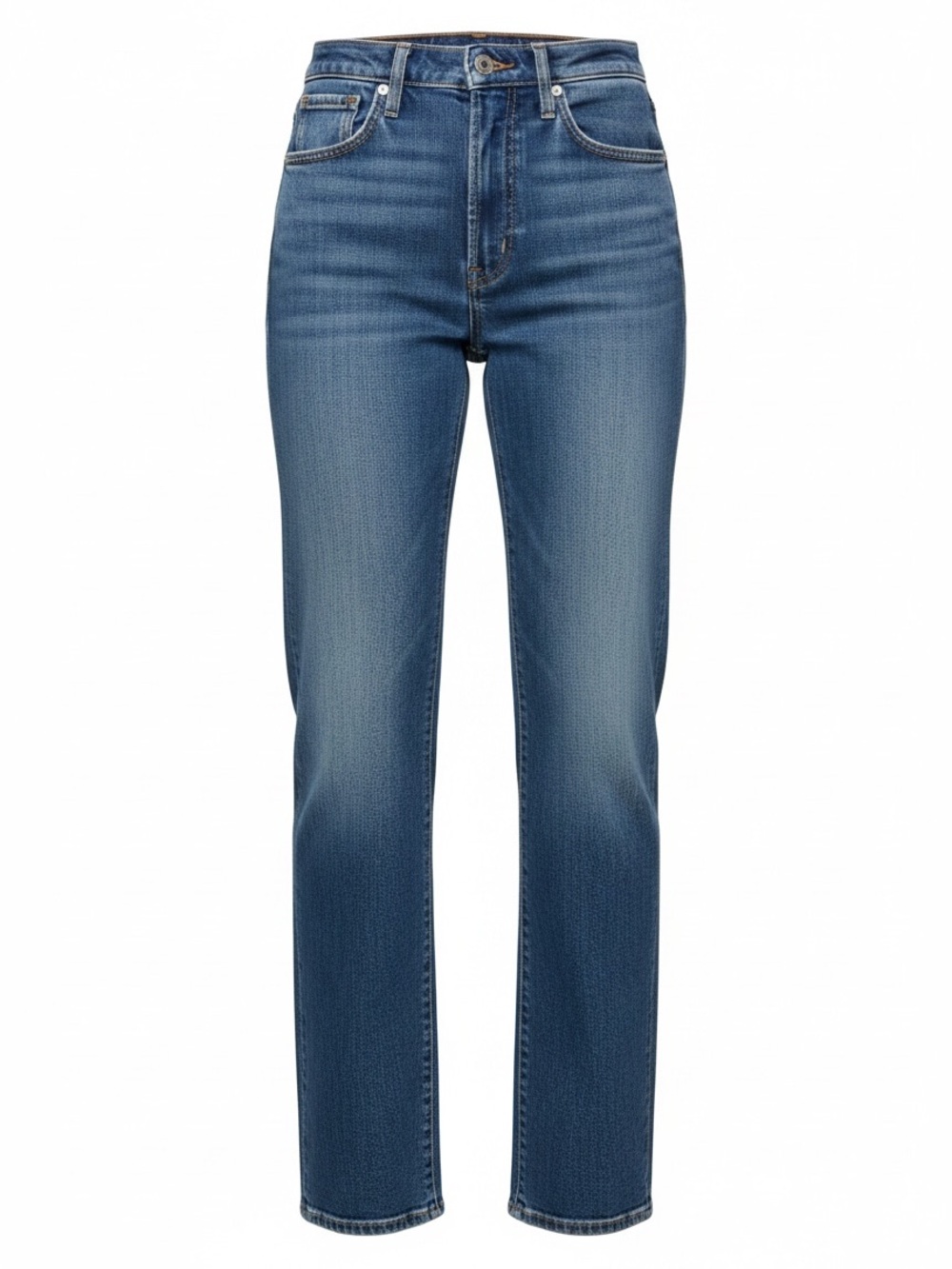 Madewell Straight-Leg Jeans in Medium Blue Wash